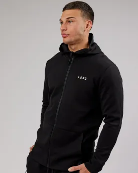 Athlete ForgedFleece Zip Up Hoodie - Black