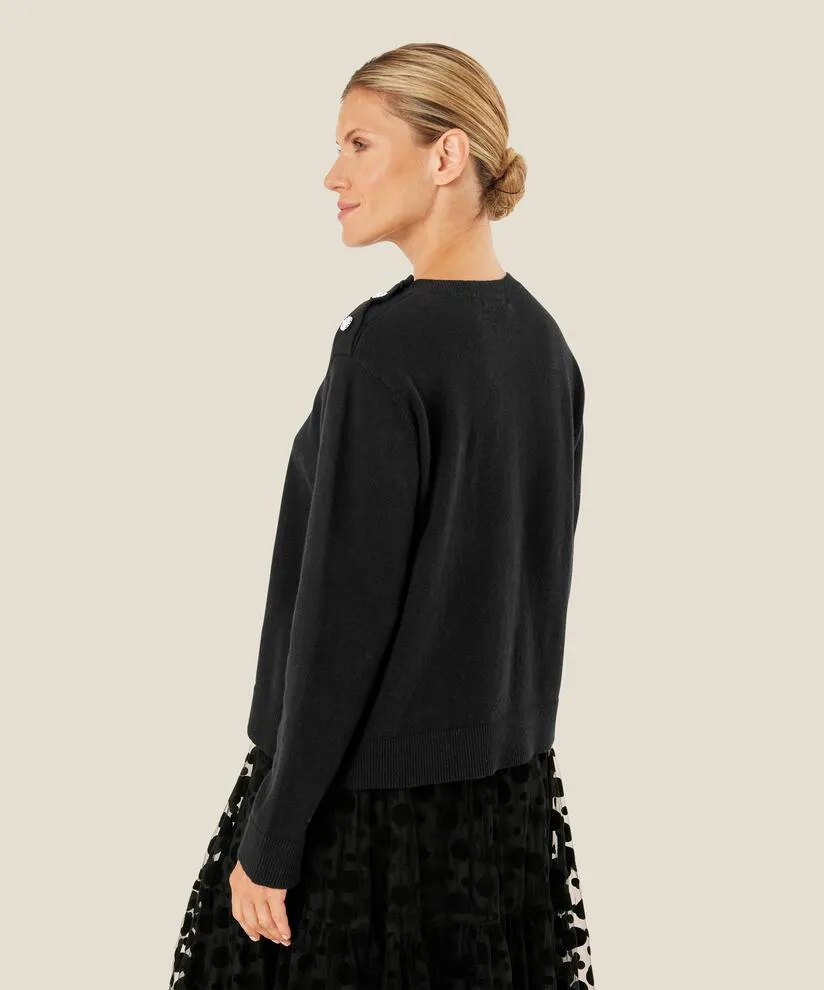 1008341 MaFilizia Sweater - Black