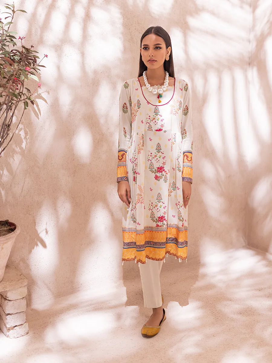 1pc Unstitched Printed Linen Kurti Vol.2 (WK1-1192UT)