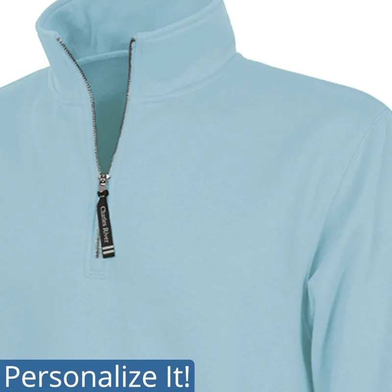 9359 |  Charles River  Unisex (mens) Crosswind Quarter Zip Sweatshirt