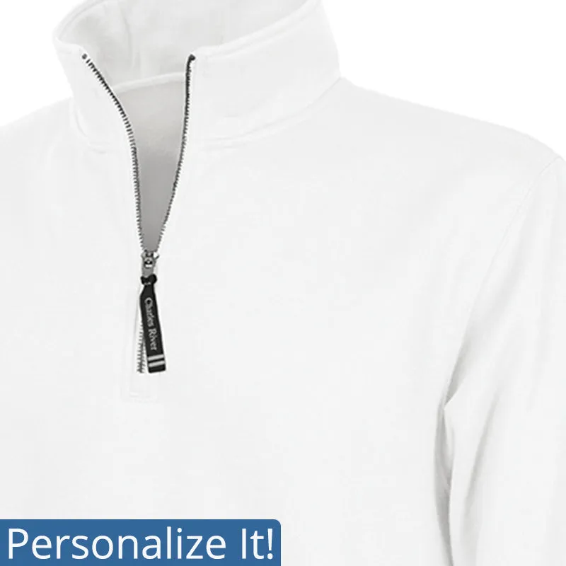 9359 |  Charles River  Unisex (mens) Crosswind Quarter Zip Sweatshirt