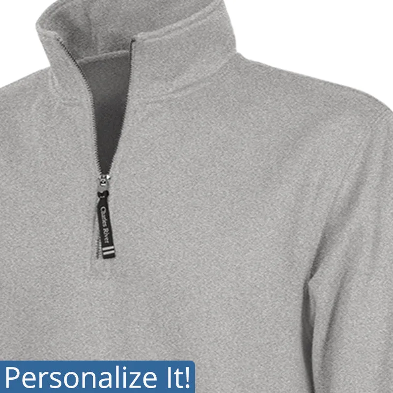 9359 |  Charles River  Unisex (mens) Crosswind Quarter Zip Sweatshirt