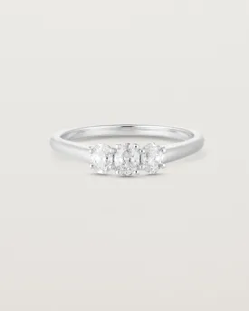 Elegant Adrienne Trio Diamond Ring Set