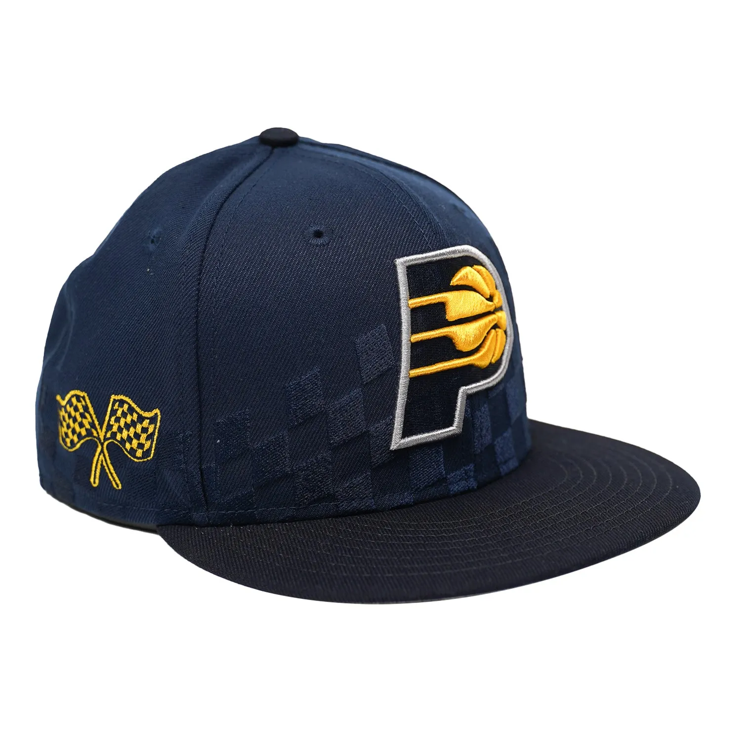 Adult Indiana Pacers Rally Drive 59FIFTY Hat in Navy by New Era