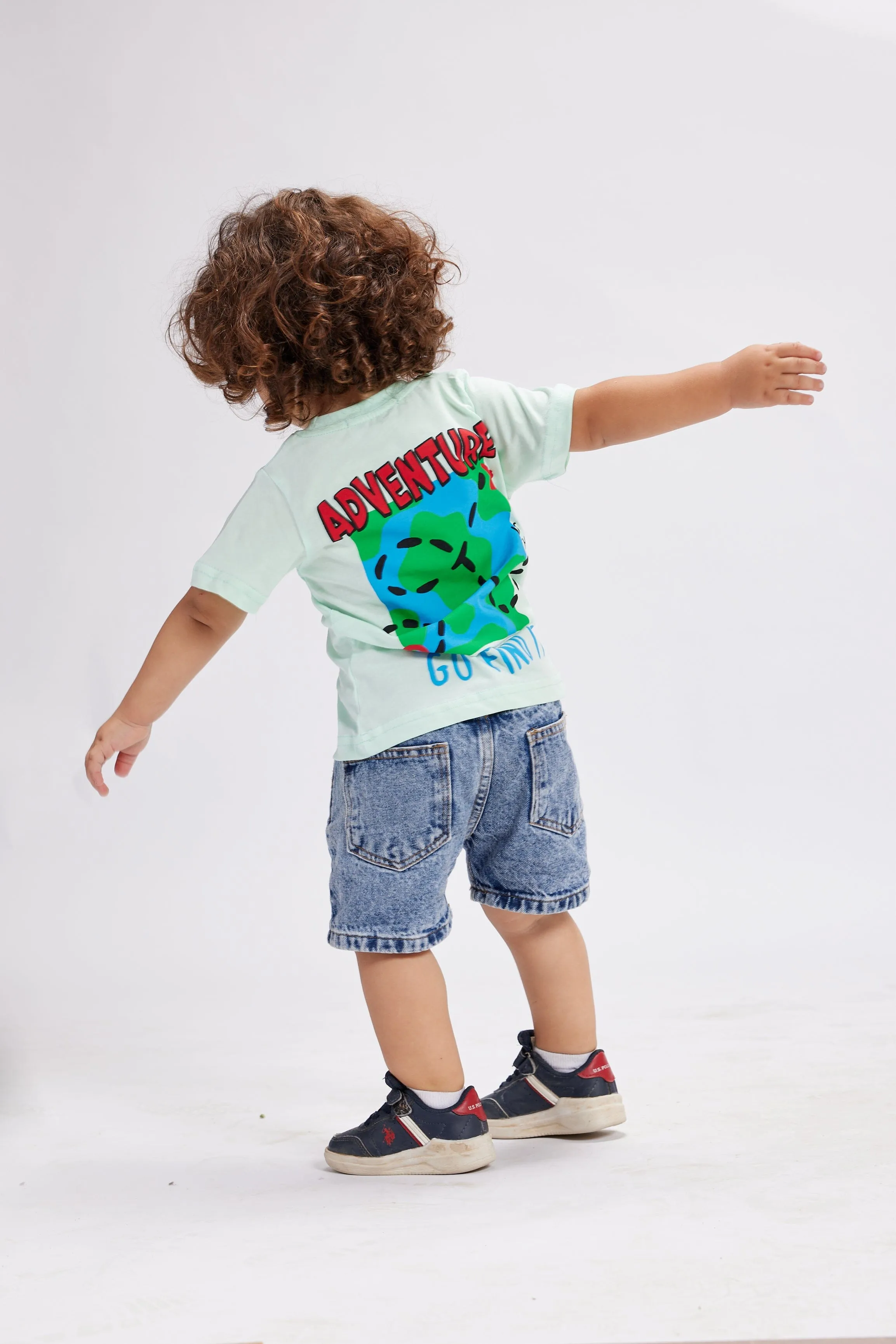 Adventure Printed Kids Tee