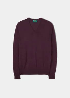 Sure! Heres a more optimized title for the e-commerce product:

Alan Paine Millbreck Mens Classic V-Neck Jumper - Premium Soft Knit Sweater for Everyday Wear