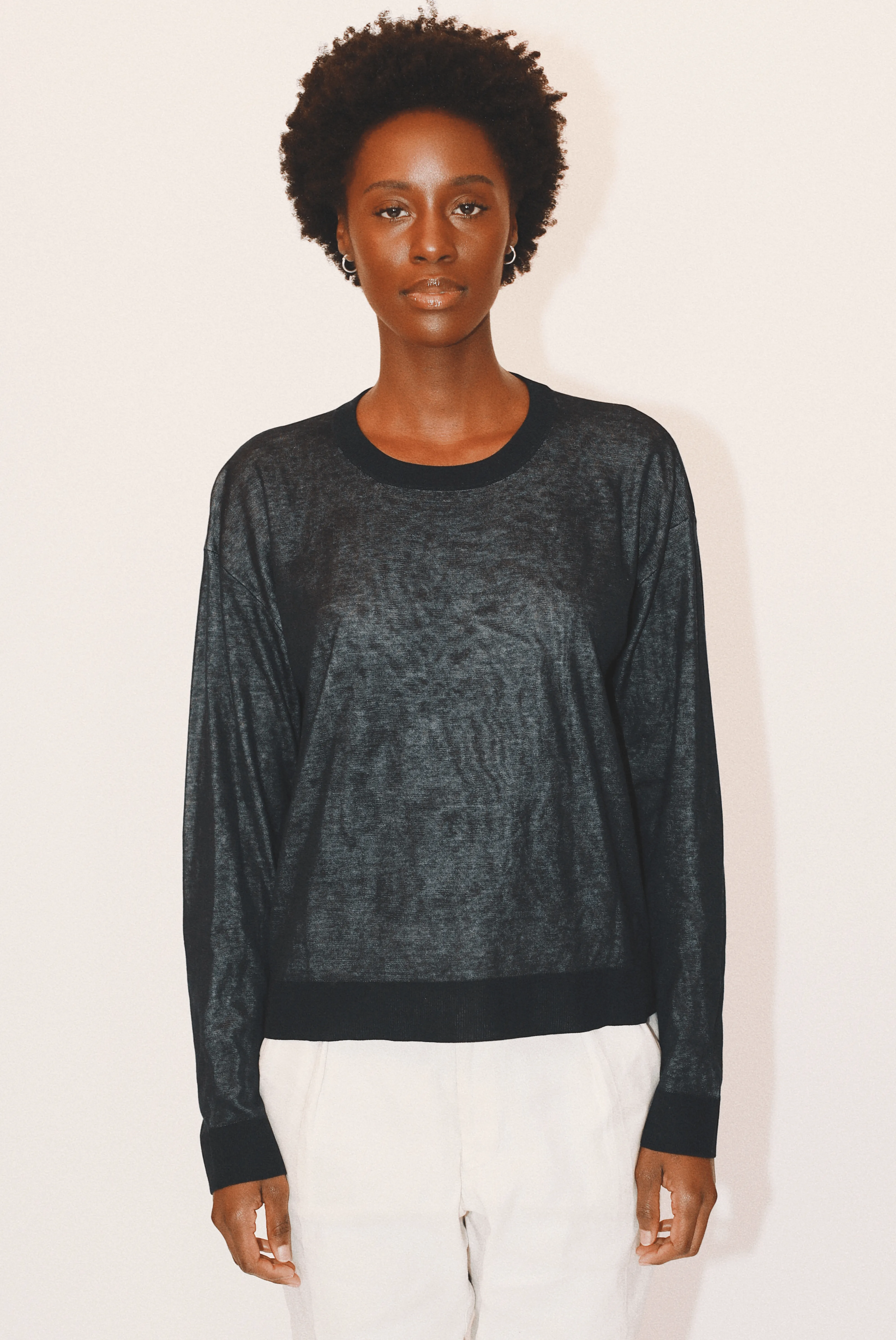 Alba Crewneck in Organic Cotton