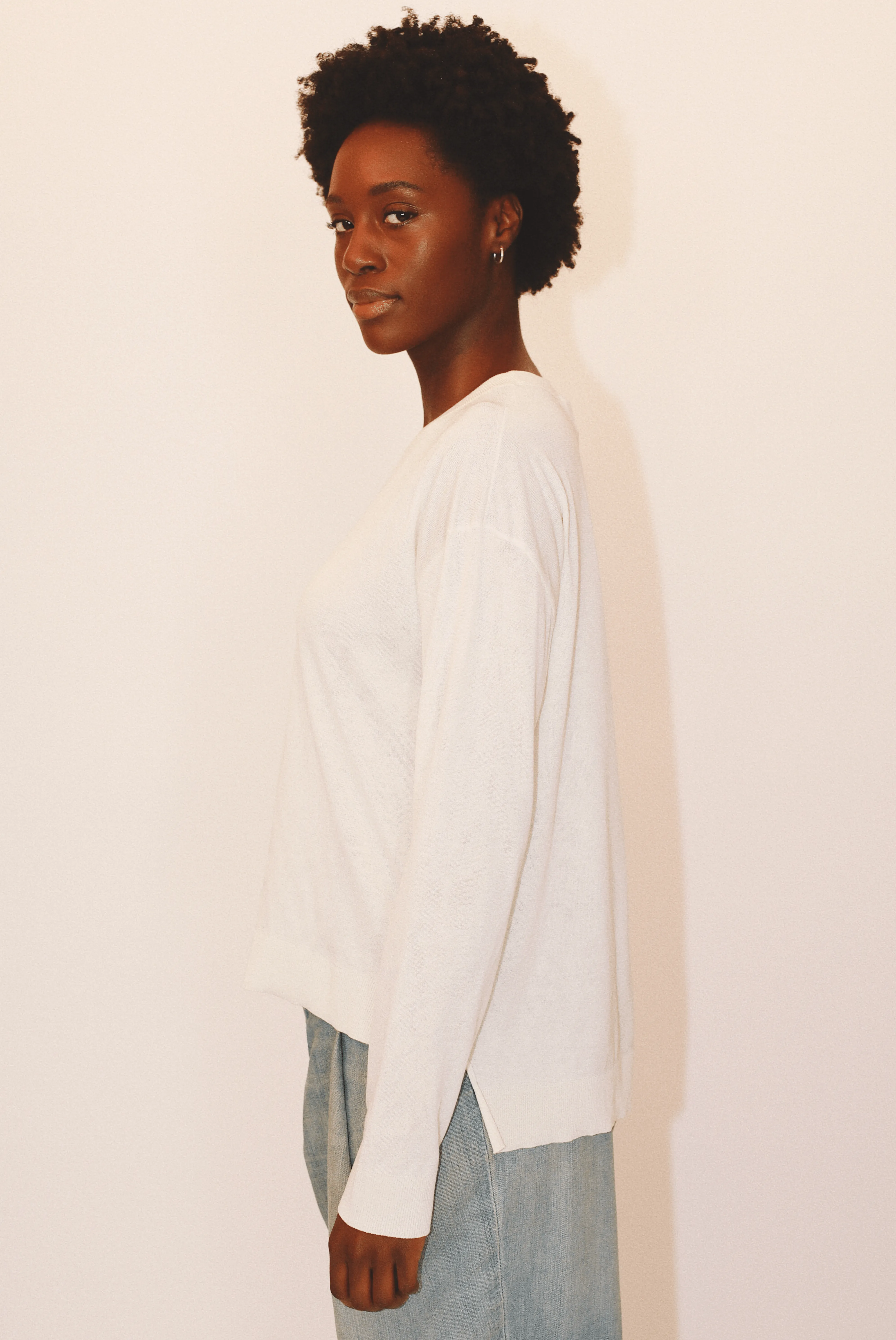 Alba Crewneck in Organic Cotton