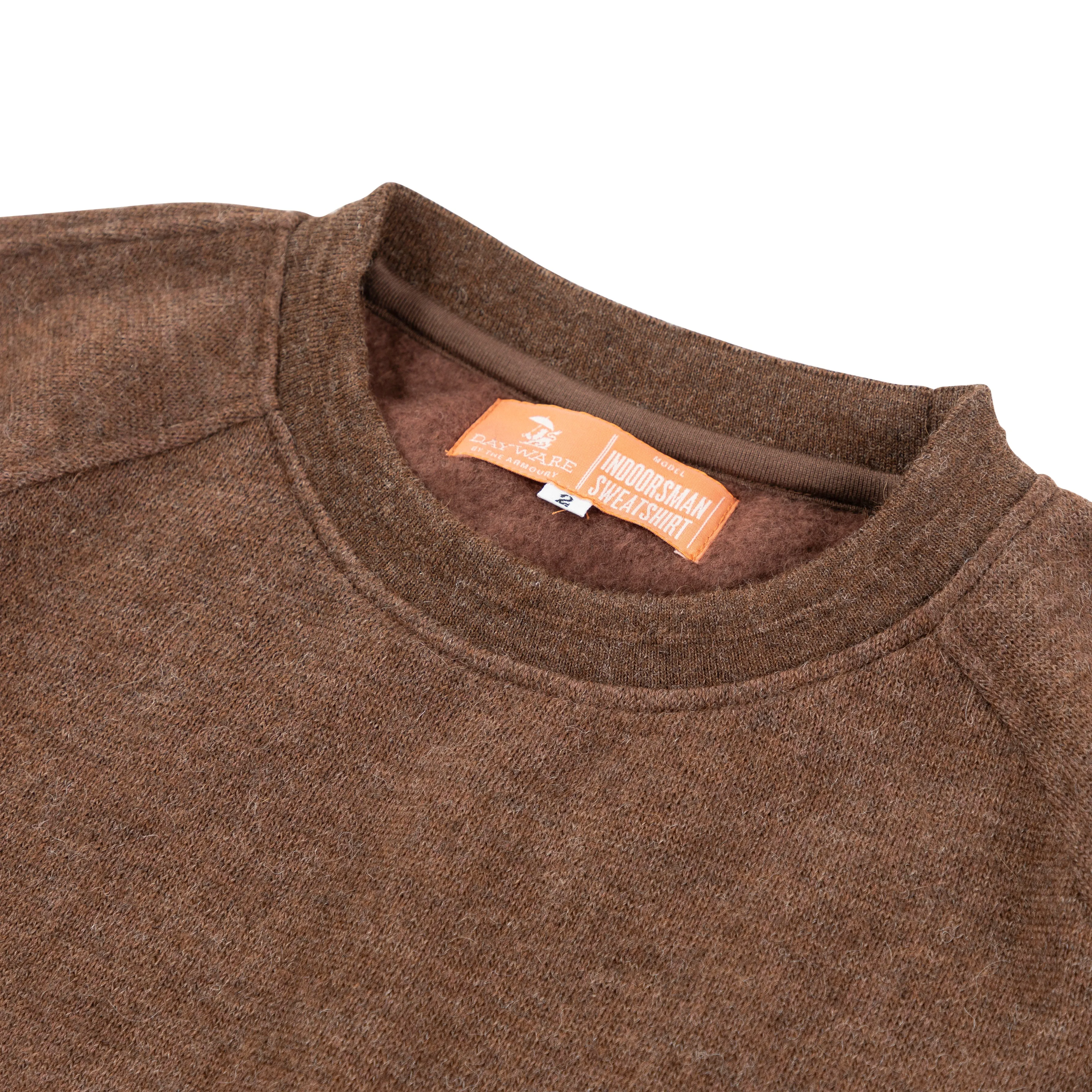 Premium Alpaca and Cotton Blend Indoor Sweatshirt for Comfort and Style