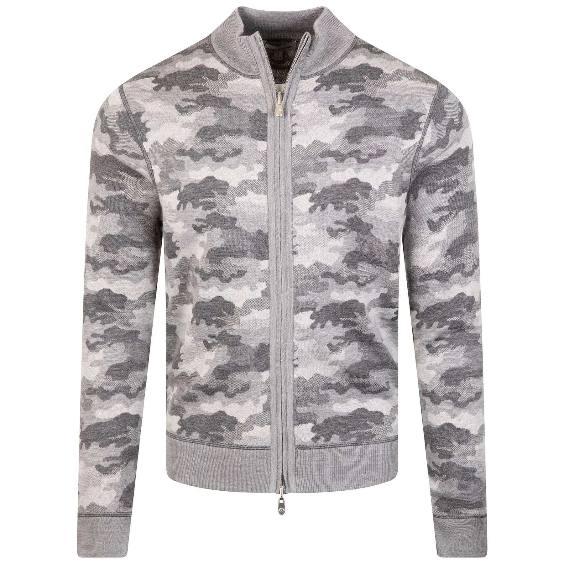 Alpine Reversible Full Zip Cardigan Gale Grey - AW23