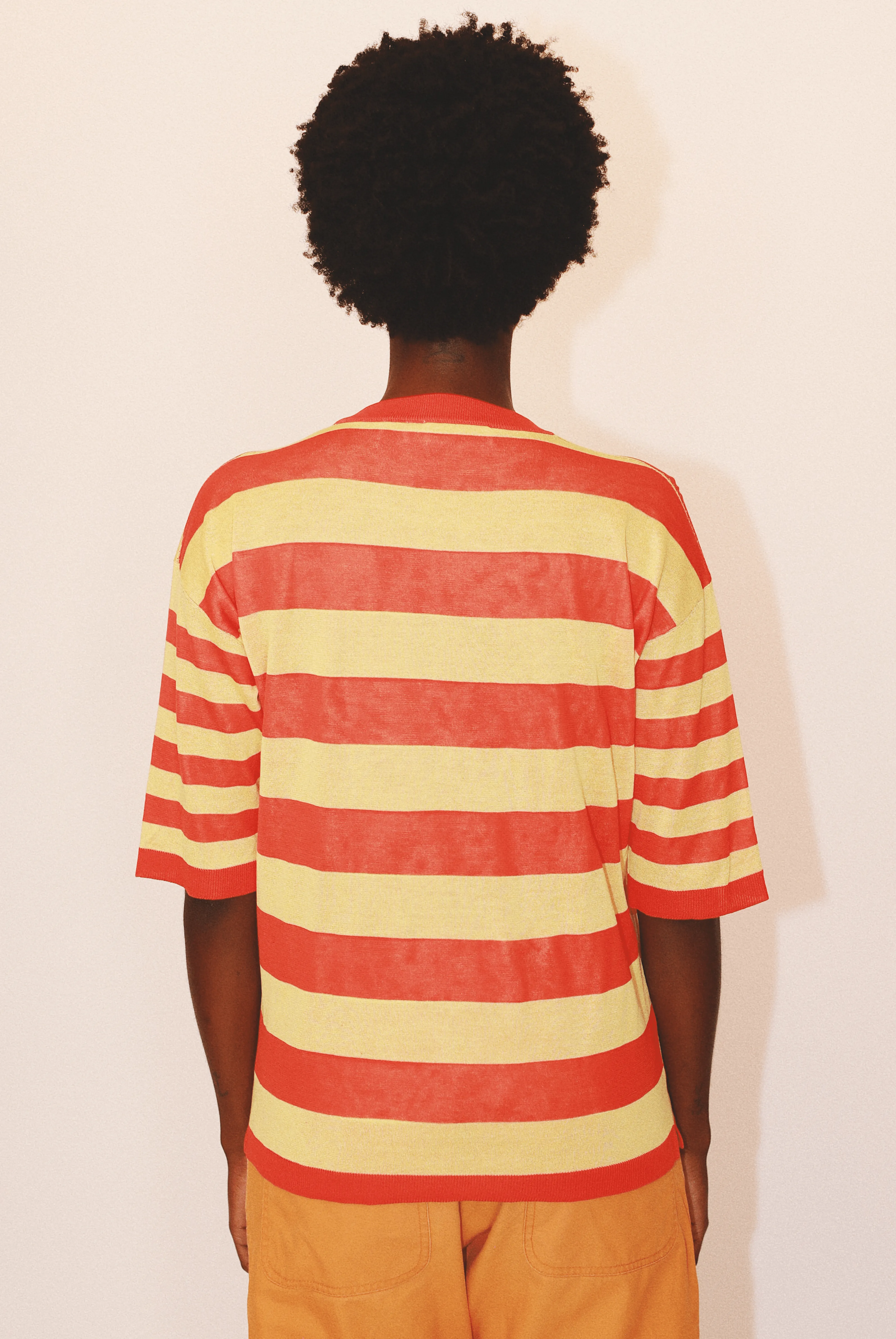 Andrea Striped Crewneck in Organic Cotton