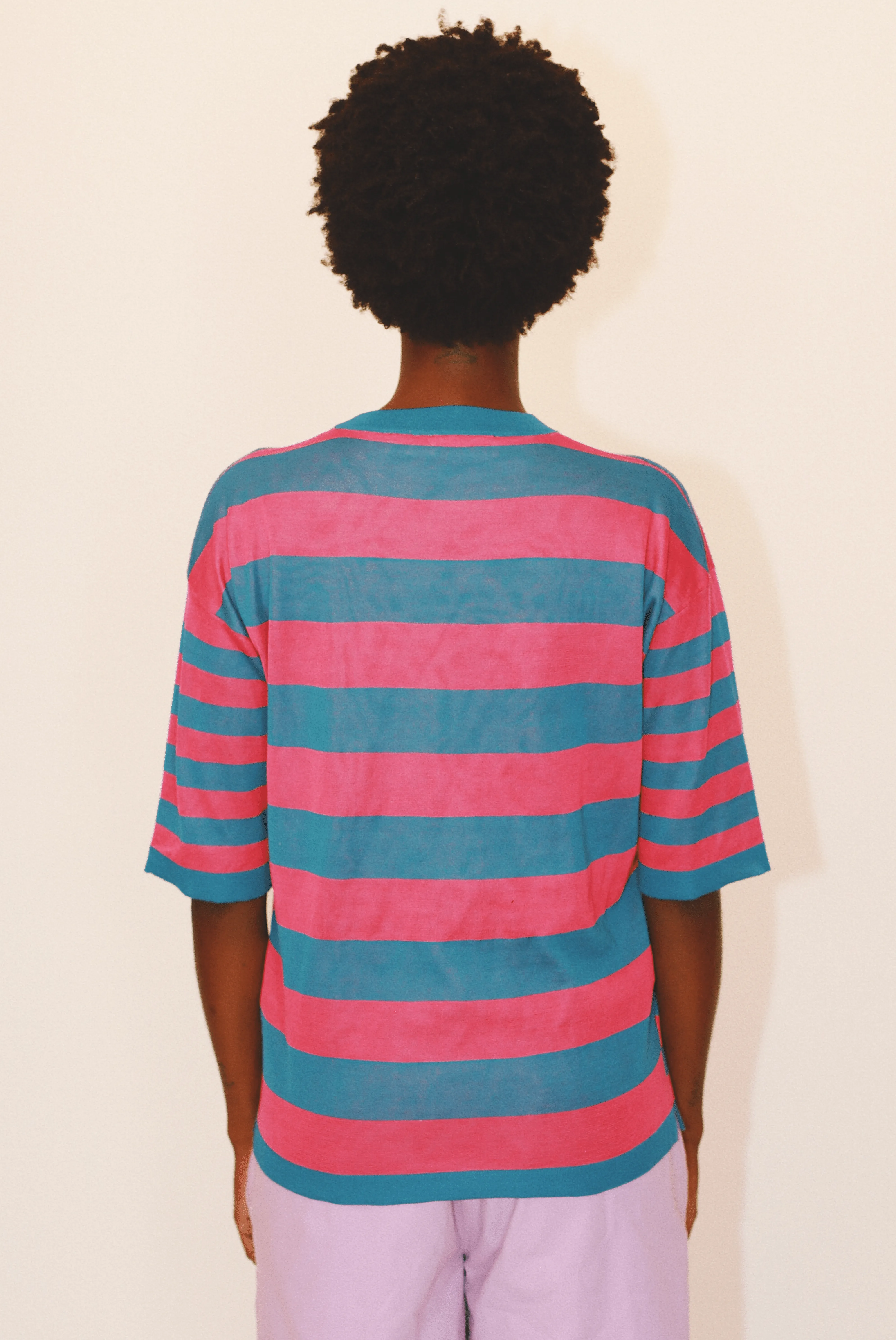 Andrea Striped Crewneck in Organic Cotton