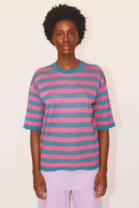 Andrea Striped Crewneck in Organic Cotton