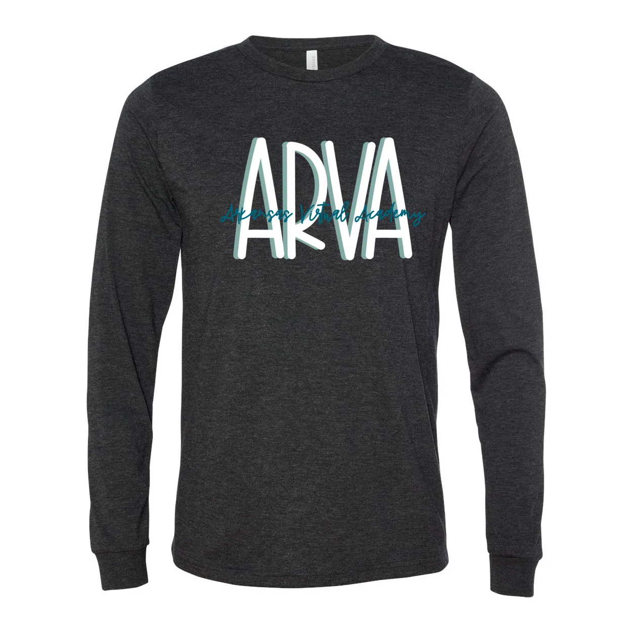 ARVA Block Script Long Sleeve Tee