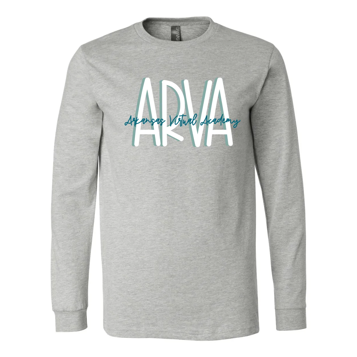 ARVA Block Script Long Sleeve Tee