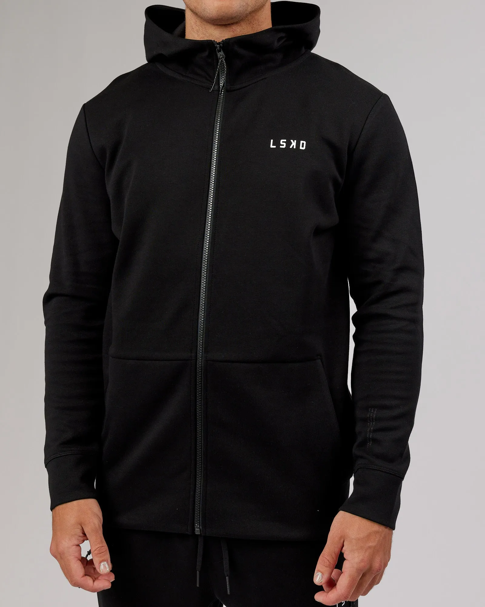 Athlete ForgedFleece Zip Up Hoodie - Black