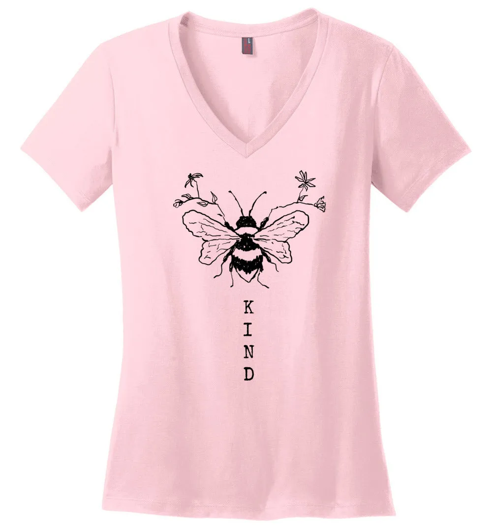 Bee Kind Spring V-neck