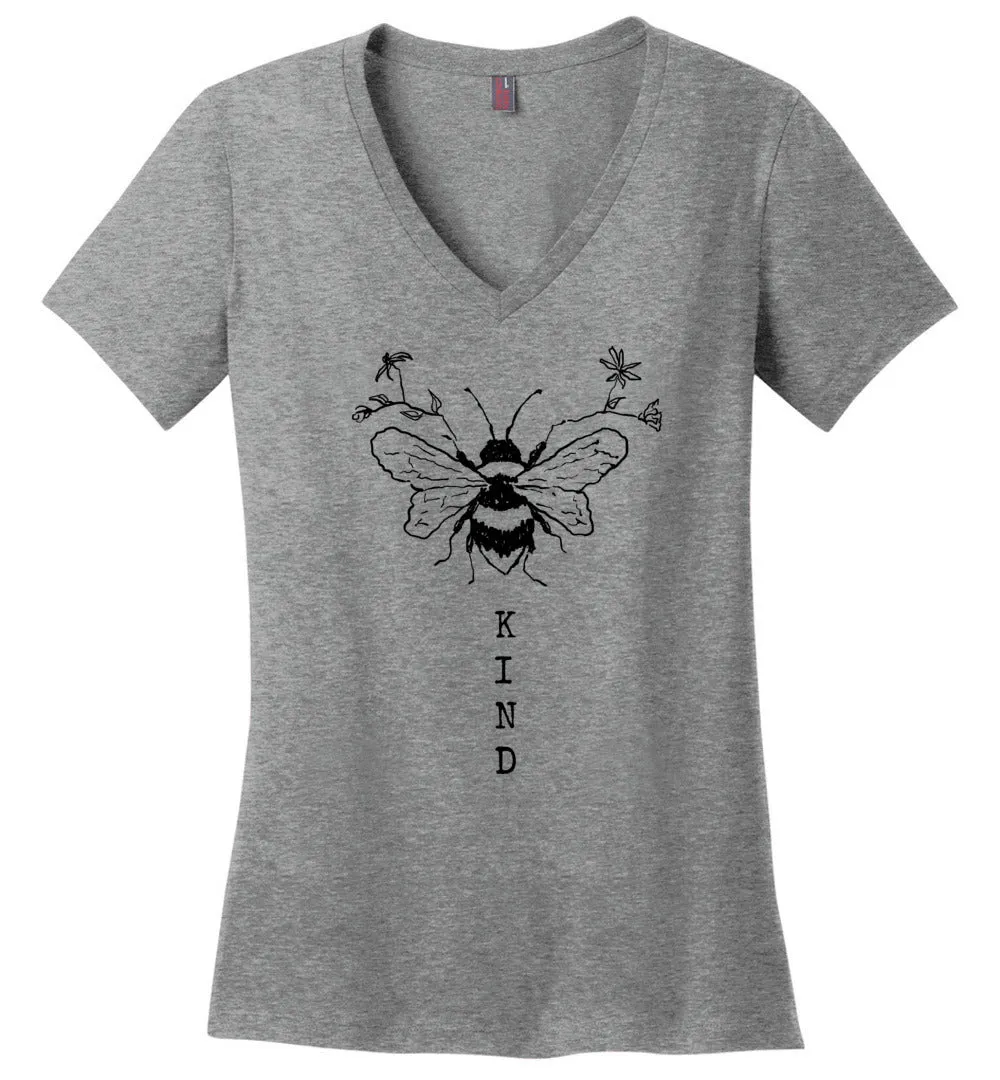 Bee Kind Spring V-neck