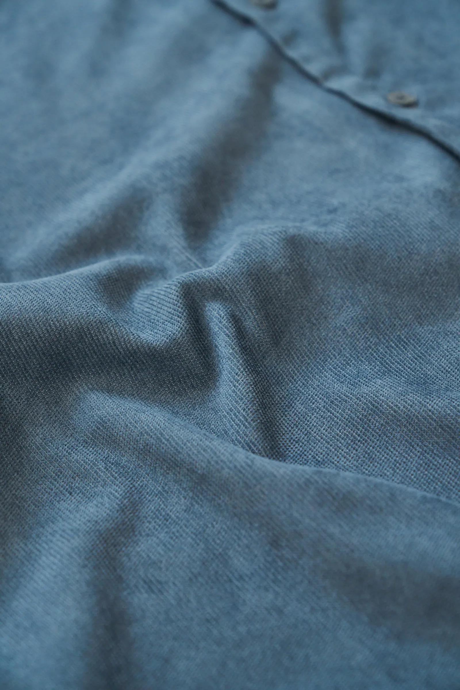 bound 'Airforce Blue' Cord Towel SS Shirt