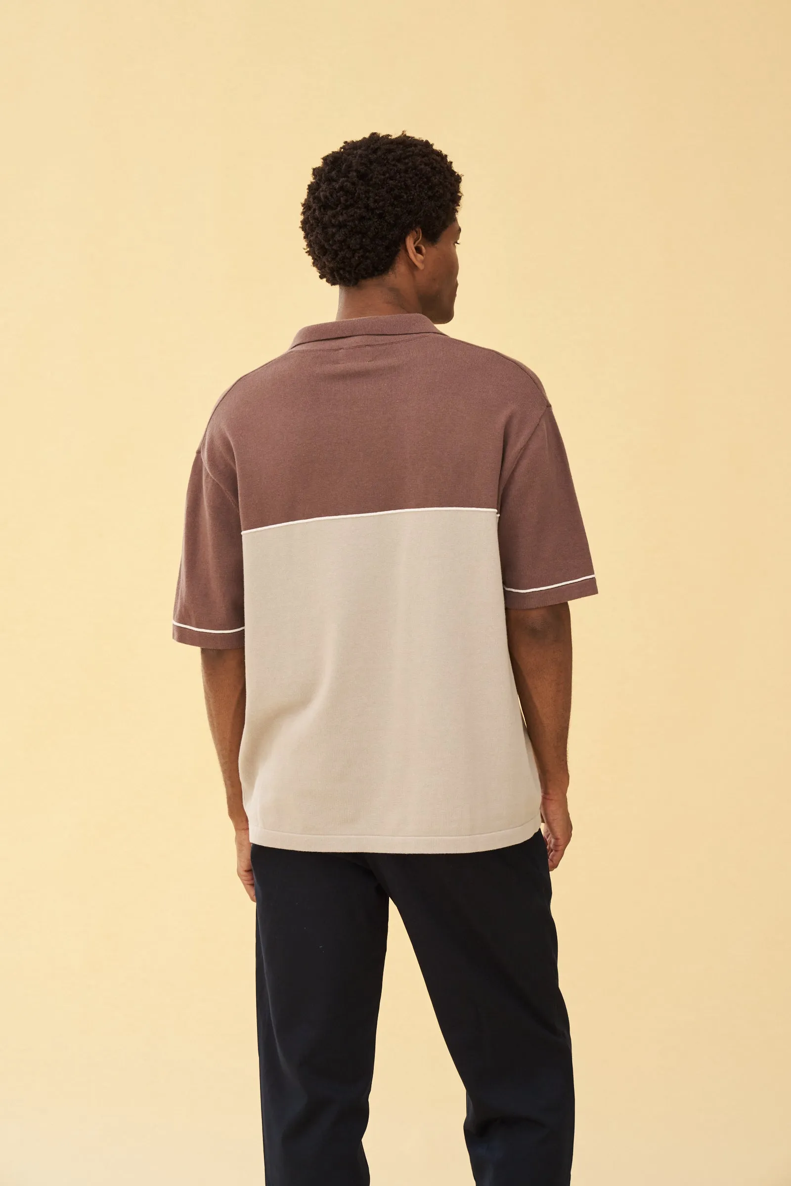 bound 'Soprana' Knit Polo