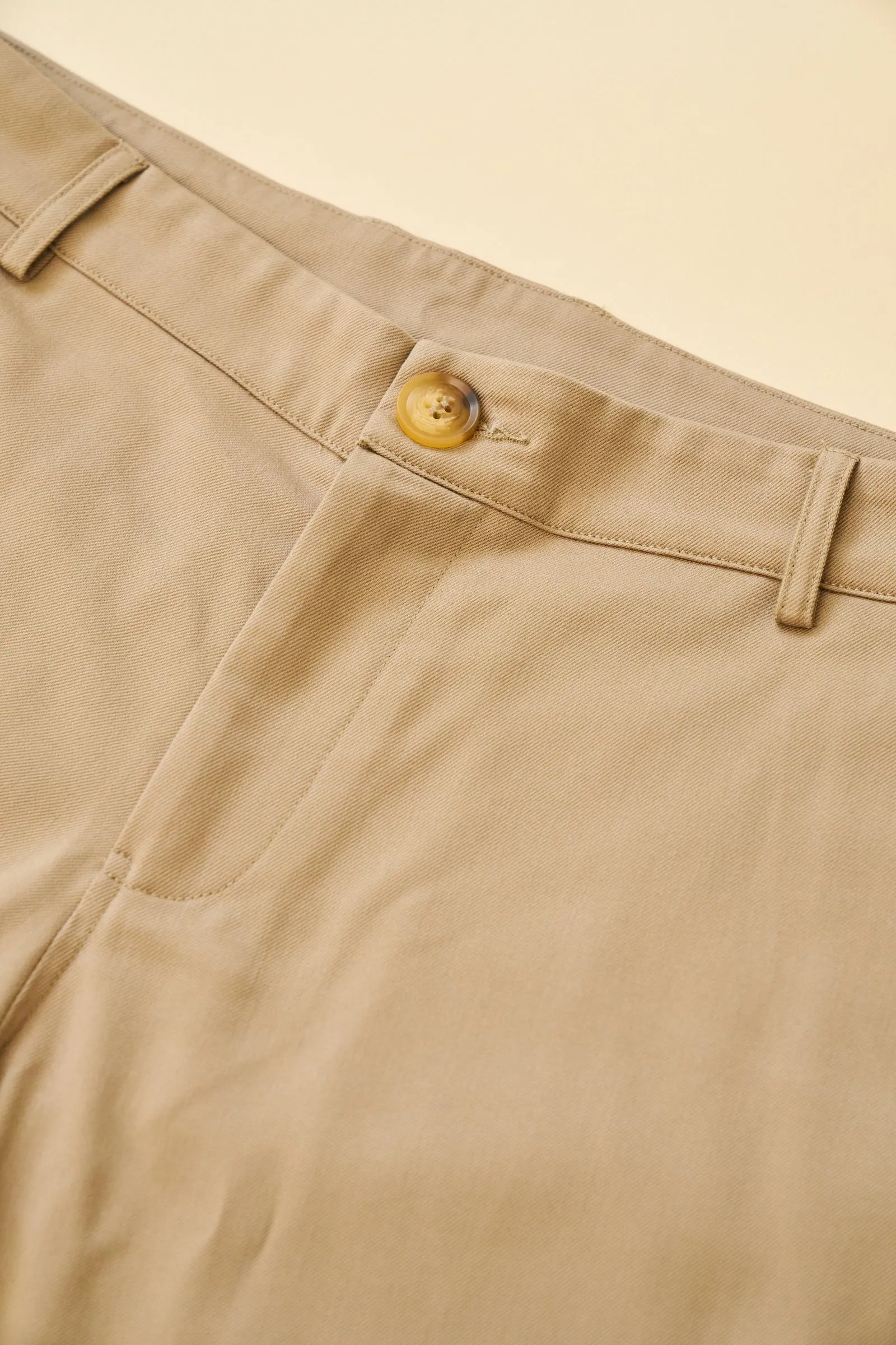 bound Tailored Smart Shorts - Beige