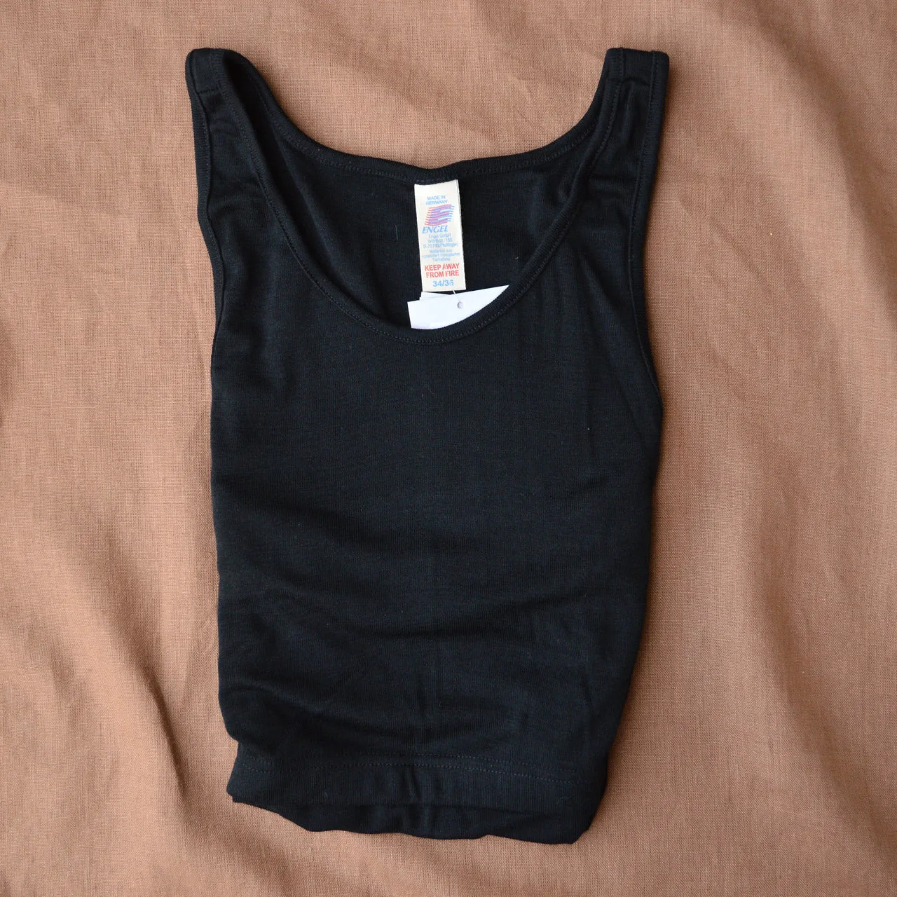 Luxurious Merino & Silk Nursing Tank Top for Ultimate Comfort & Style