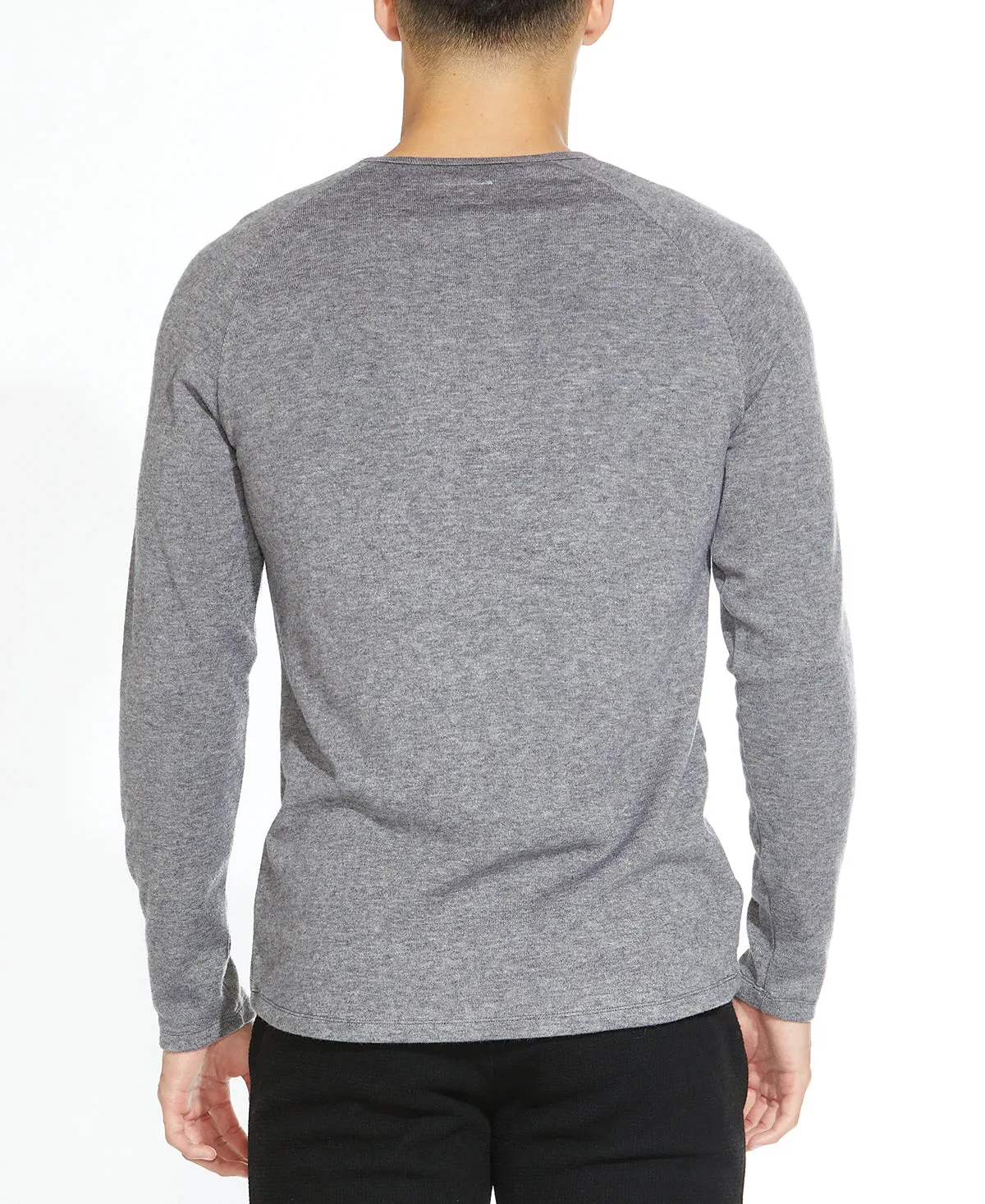 Burke Crewneck Tee (Heather Charcoal)