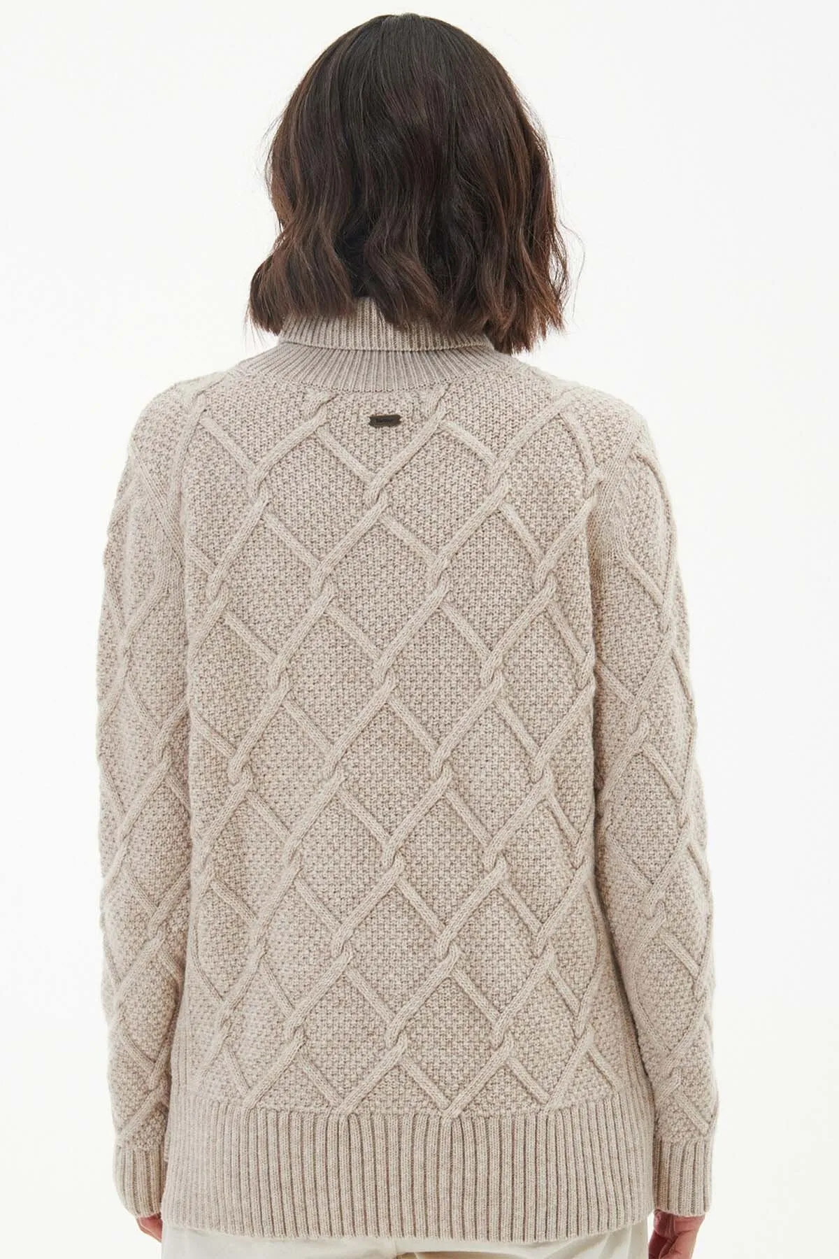 Burne Roll Neck Knit Sweatshirt