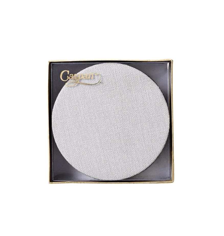 Canvas Linen Coaster Set