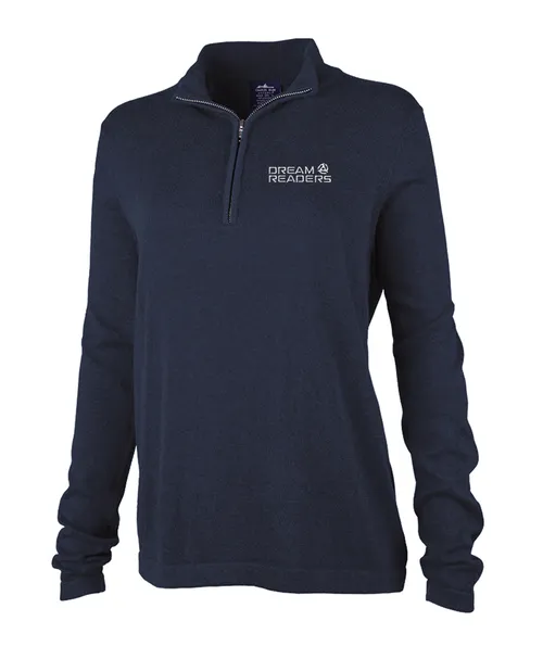 Charles River Ladies 1/4 Zip Mystic Pullover