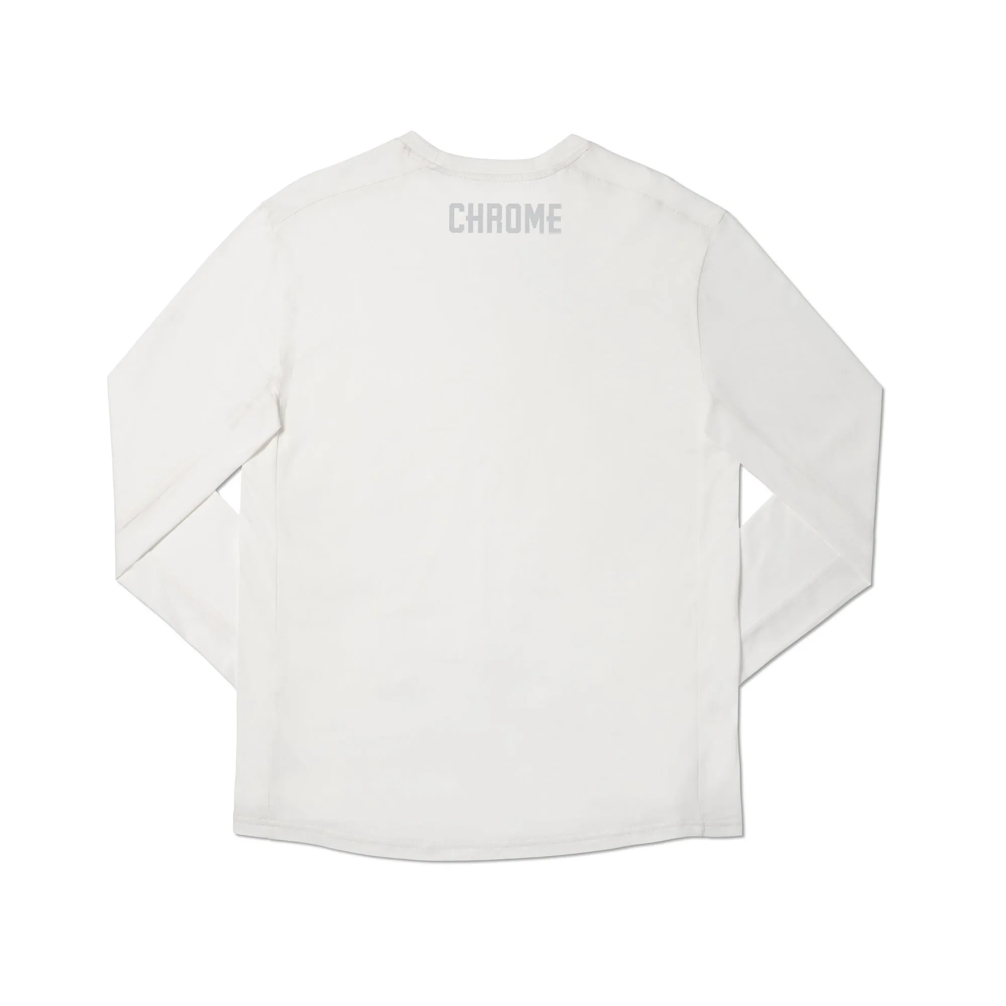 Chrome Checkerboard Logo Tee LS