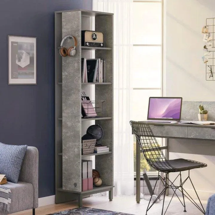 Cilek Space Gray Bookcase