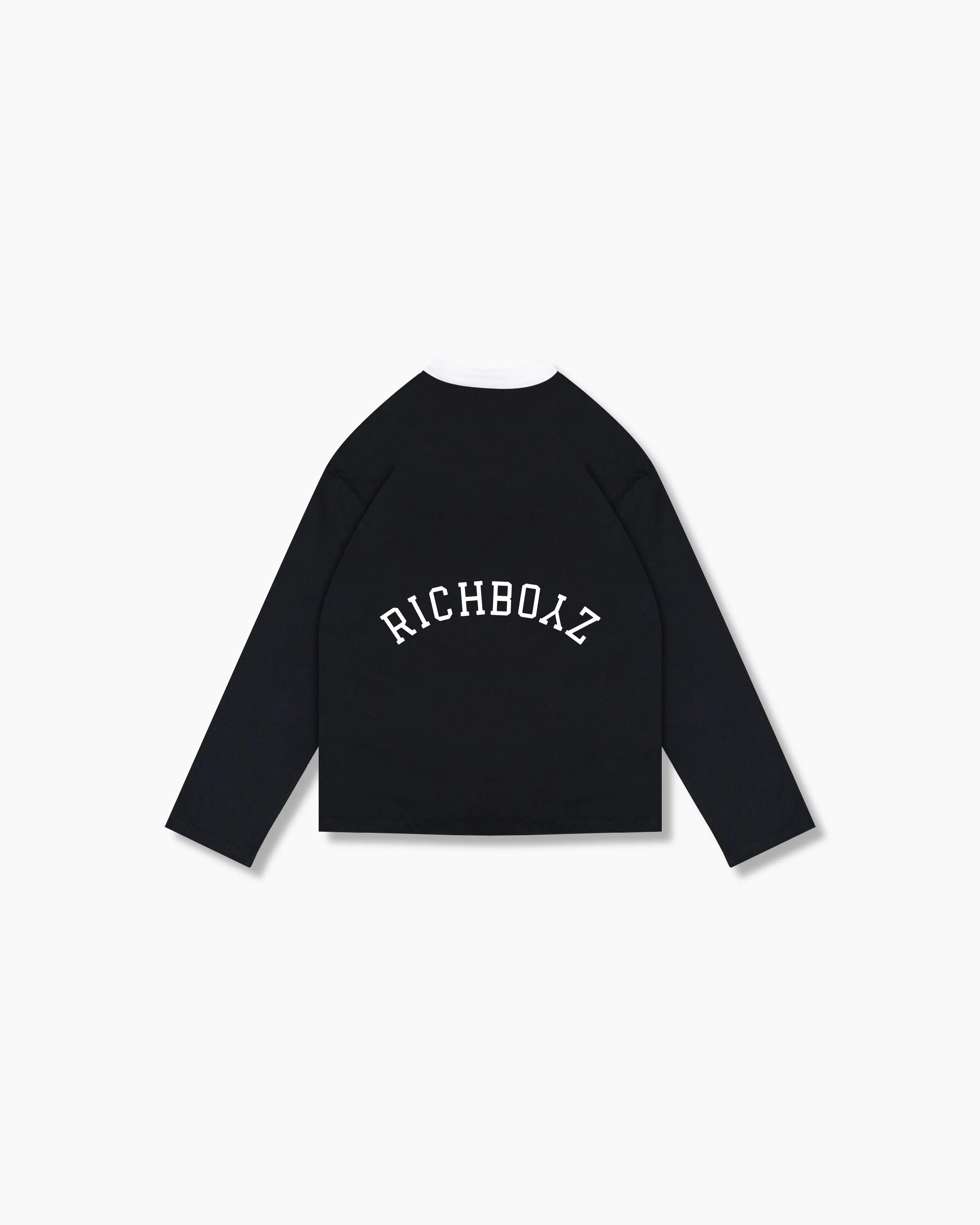 Collared Longsleeve - Black