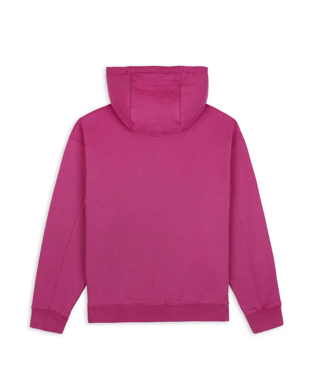 Collegiate Zip Up Hoodie - Fucshia