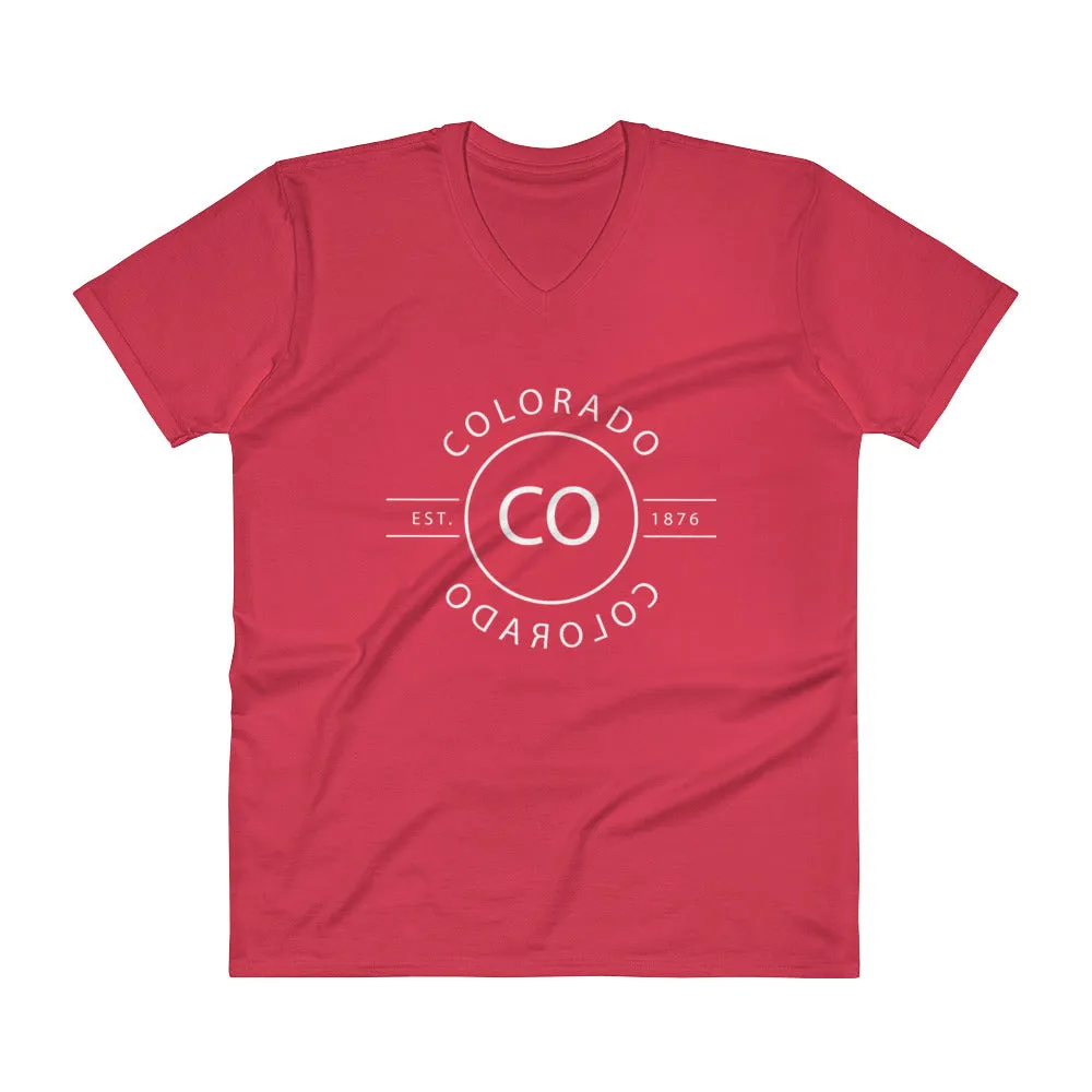 Colorado - V-Neck T-Shirt - Reflections