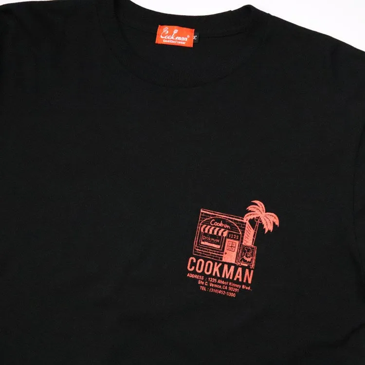 Cookman Long Sleeve Tees - TM Paint Abbot Kinney : Black