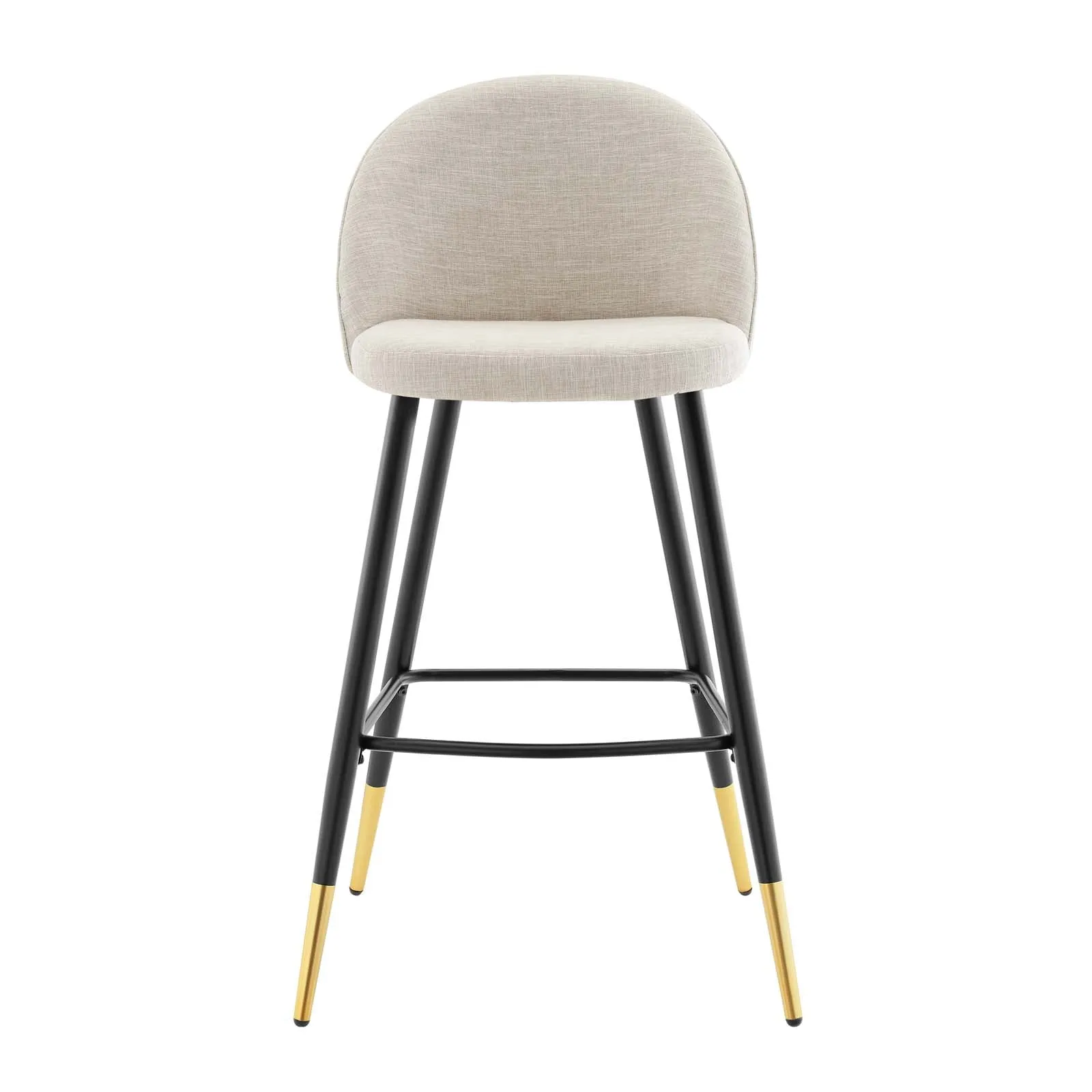 Cordial Fabric Bar Stools - Set of 2