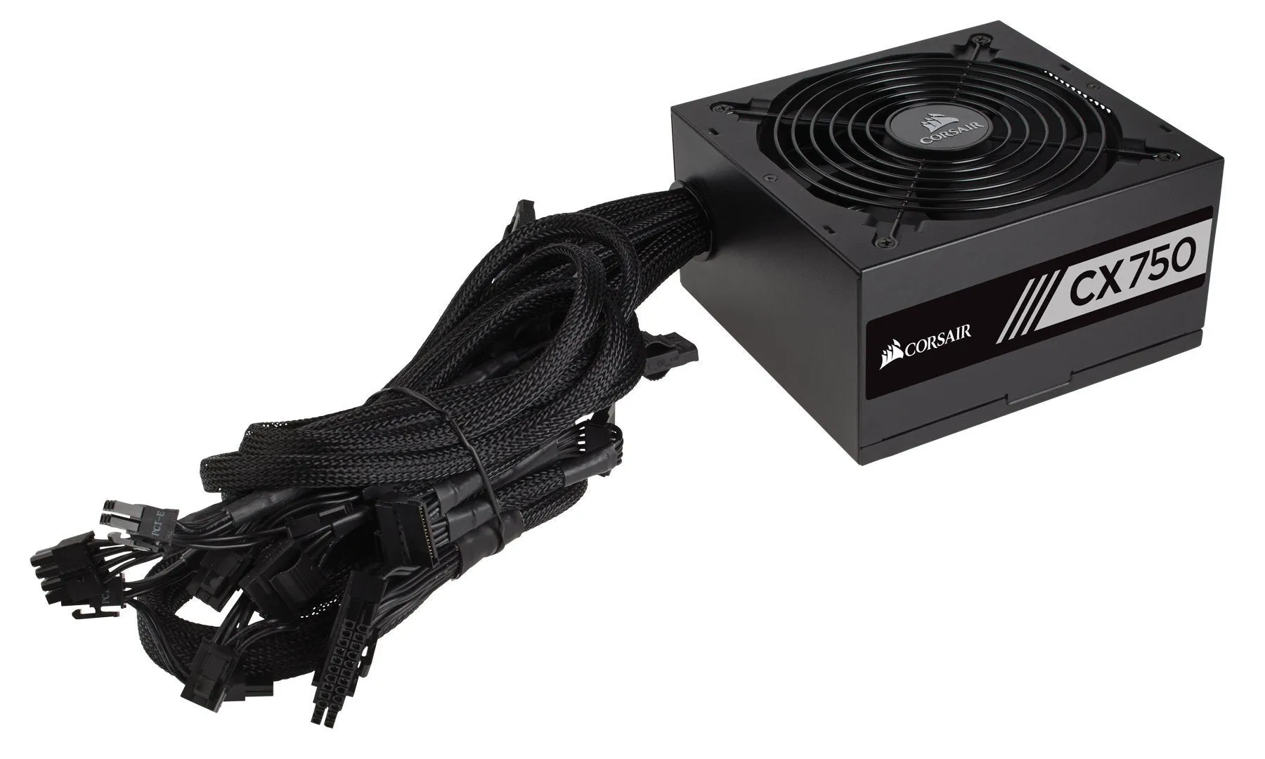 Corsair CX Series 750 Watt 80 Plus Bronze Modular Power Supply (CP-9020061-NA) (Renewed)