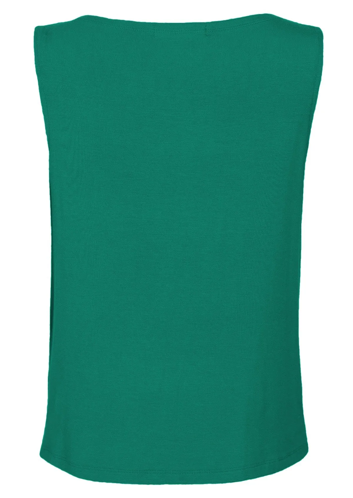 Cowl Neck Singlet Top Jade