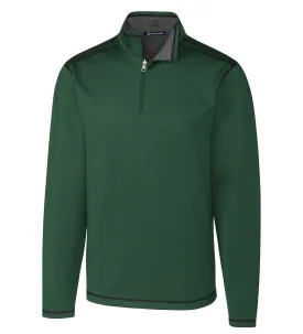 Cutter & Buck Evergreen Reversible Overknit Quarter-Zip Pullover