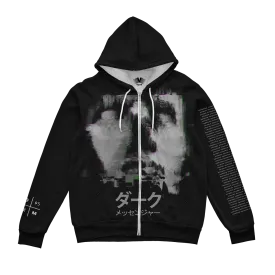 Dark Messenger Zip Up Hoodie