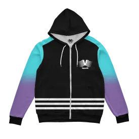 Dark Tropics Zip Up Hoodie