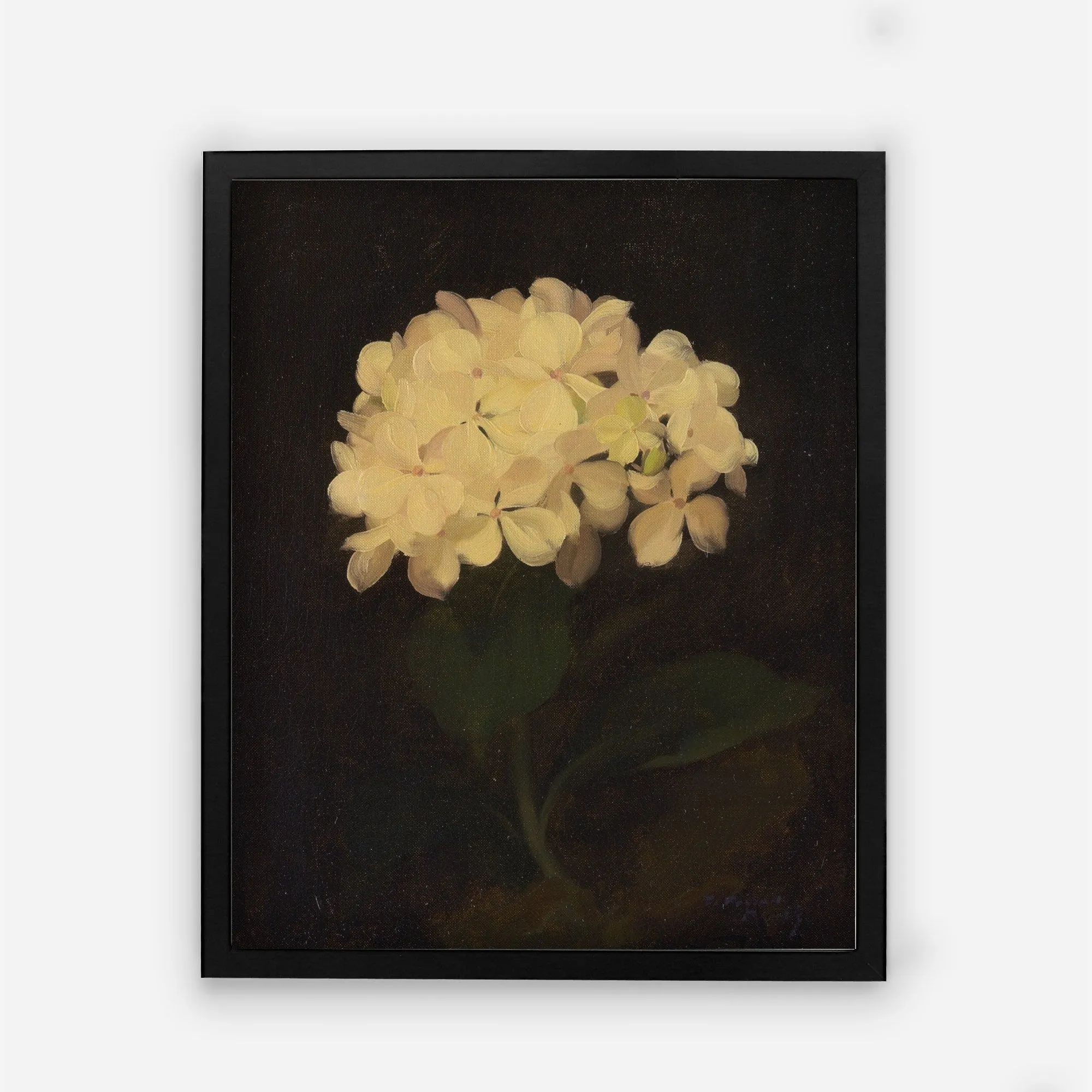 Dark Vintage Floral Wall Art