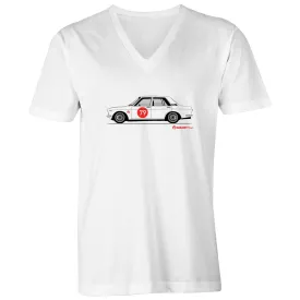 Mens V-Neck Tee - Datsun 1600 Edition