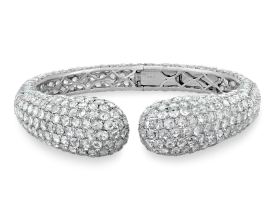 Diamond Bangle, 21.97 carats