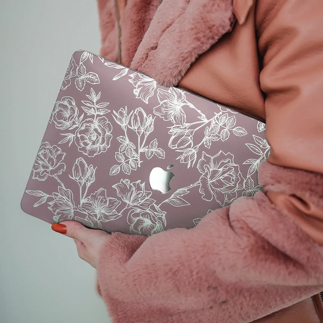 Dusty Floral MacBook Case 2.0