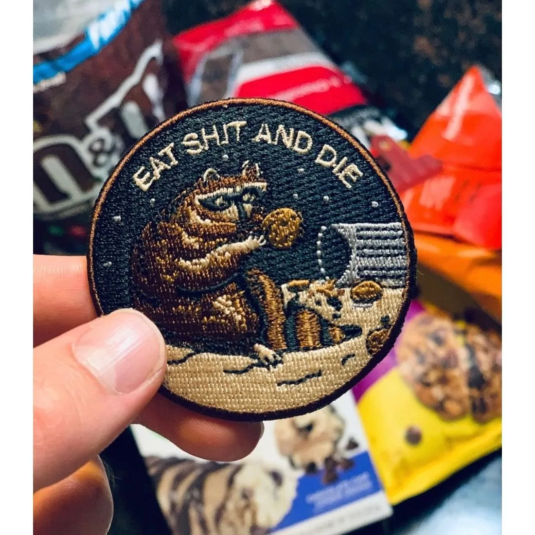 Eat Shit and Die | Iron-On Patch