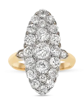 Edwardian Diamond Ring, 4.00 Carats