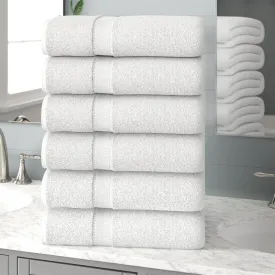 Fannie 6 Piece Turkish Cotton Super Plush Bath Towel Set (Set of 6)