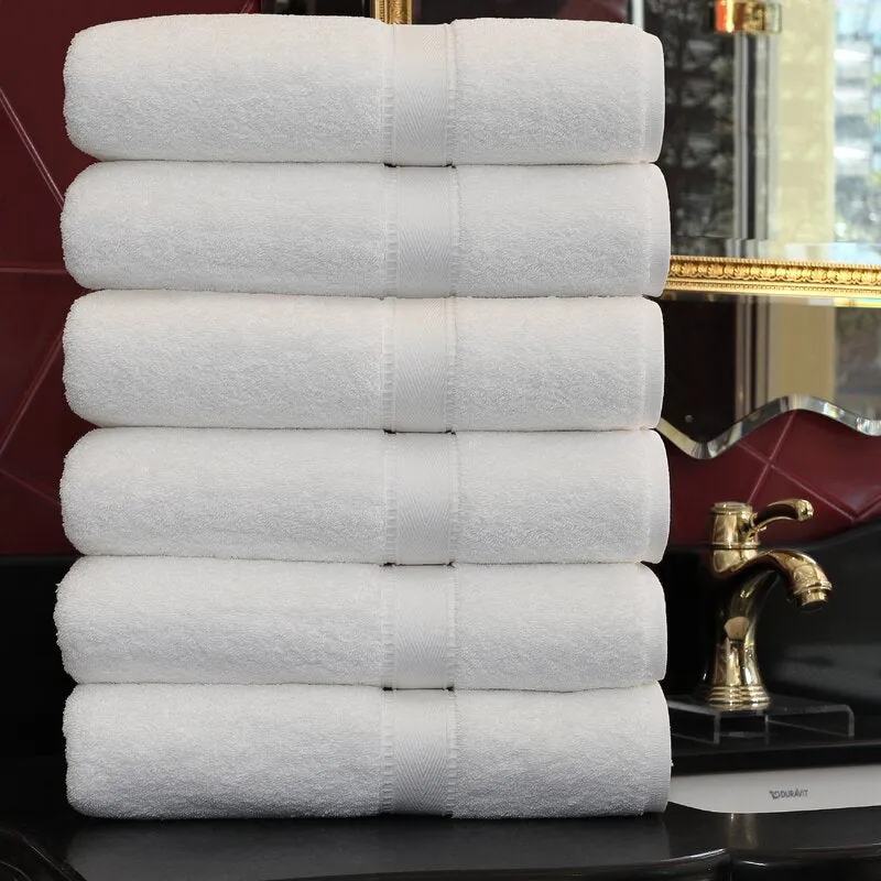 Fannie 6 Piece Turkish Cotton Super Plush Bath Towel Set (Set of 6)